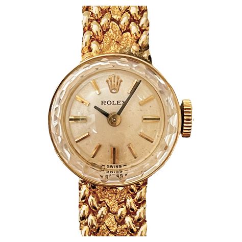 vintage rolex 1960's gold lady|Ladies Rolex 1960s .